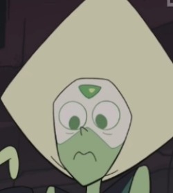 Even with all the disturbing stuff in this episode PERIDOT FUCKING