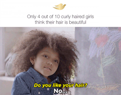 thathilariousasian:  huffingtonpost:  Dove’s ‘Love Your Curls’
