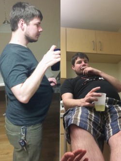 fatboydiet:  My boyfriend said it was fair game to show him off