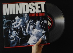 lastxoctober:  Mindset - Leave No Doubt - Clear vinyl /300 -