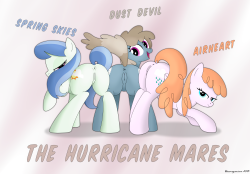 Background ponies from Hurricane Fluttershy… Emphasis