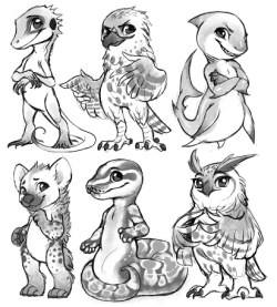 furvilla:  More species concepts! There has been an exceptionally
