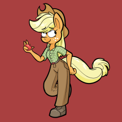 dailyapplepony:(Kinda inspired by ferretface’s style) =3