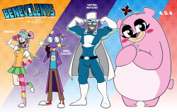 stargureisu:  Benevolents is about a group of superheroes leaded