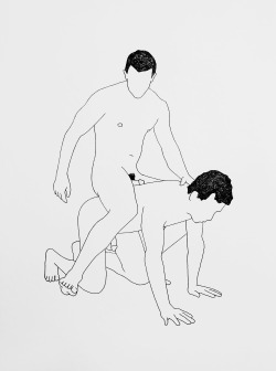 franciscohurtz:  sem título / untitlednanquim sobre papel /