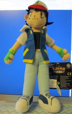 My new Ash Ketchum plushie!!! This should hold me over until