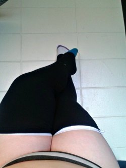 Another picture of my thigh highs.  Not sure why I love them