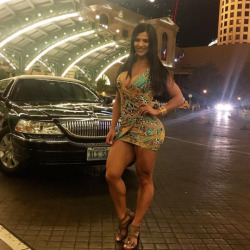 femalemuscletalk: You know what they say about Vegas, what happens