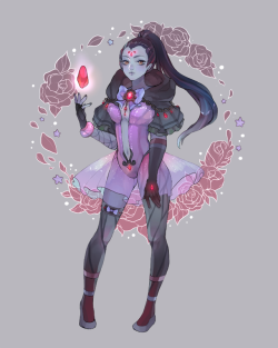 lackless:magical girl widowmaker