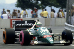 formula1history:  Teo Fabi - Benetton B186 - 1986 - United States
