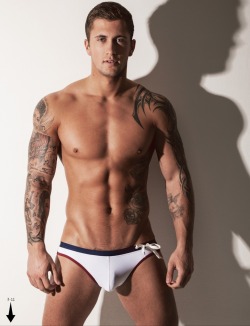 sexy-hunks:  British Hunk Dan Osborne hot sexy wearing speedo