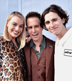 tchalametdaily:    Timothée Chalamet & Margot Robbie &