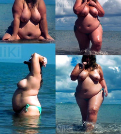 gaining-ni-ki:  Videos and photos of me for sale watch me Modelling topless on the beach, or trying on tight clothing. Join my site: https://gaining_niki.sutracamp.com/