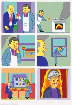 focacciaconspinacci:Steamed Hams but it’s a Joan Cornella sketch.