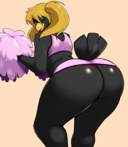 eikasianspire:My half of a trade with @l-a-v of her cute booty