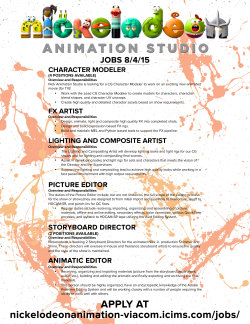 nickanimationstudio:  WORK WITH US!Are you an awesome artist/human?