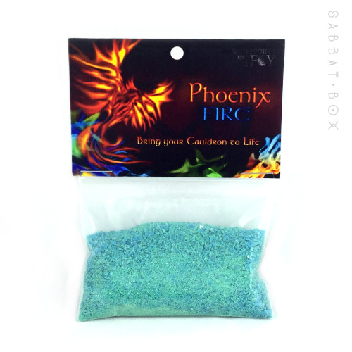 thewitchyandtheturtle:  sabbatbox:  Bring your cauldron to life with Phoenix Fire color changing fire powder  by Project Fey. Phoenix Fire powder is a unique blend of all natural,  non toxic, earth friendly ingredients that will have your ritual fires