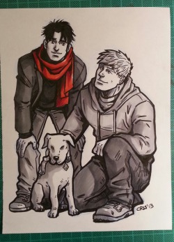 cris-art:  This drawing is inspired by one of my favorite fics,