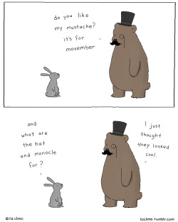 lizclimo:  movember. 