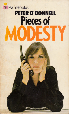Pieces Of Modesty, by Peter O’Donnell (Pan, 1972). From Ebay.