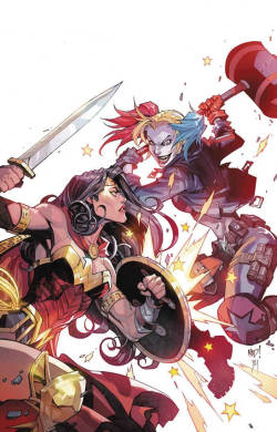 dcuniversepresents:Wonder Woman Vs Harley Quinn by Joe Madureira