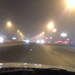 Foggy in Longview tonight.