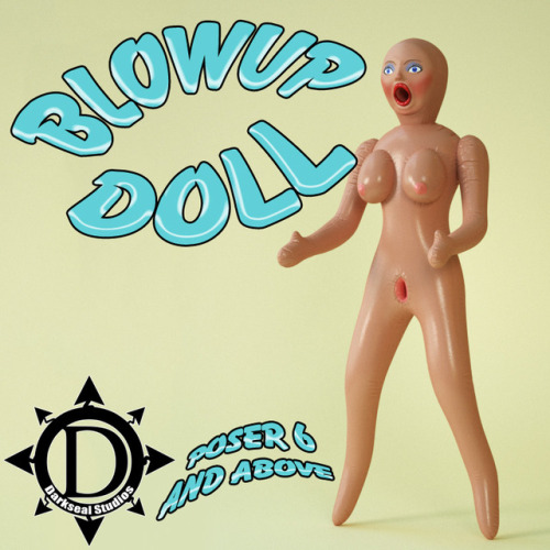 Need a friend? This rigged blow up figure will always be there for you…Created by Darkseal and compatible in Poser 6 and up! Blow her up and don’t let her float away! Blowup Doll  http://renderoti.ca/Blowup-Doll