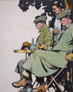Edward Hopper (American, 1882-1967), Men Seated at Café Table,