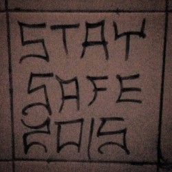 Sometimes #bathroom #graffiti can give good advice. #mardigras