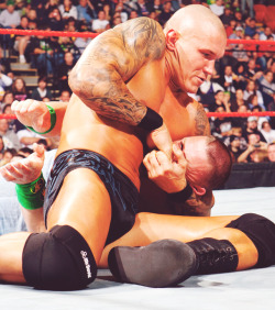 Orton’s bulge grows more everytime he wrestles John! ;)