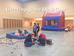 emmagrant01:  Yes, there is a bouncy castle and a ball pit! 