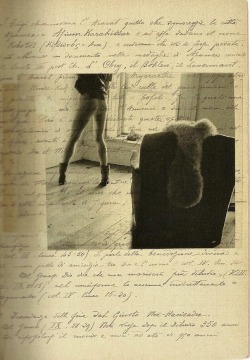 miss-catastrofes-naturales:  Francesca Woodman Notebook´s -