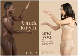 this-is-life-actually:  Naja launches true nude lingerie line
