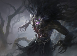 morbidfantasy21:Dread Shade – Magic the Gathering concept by