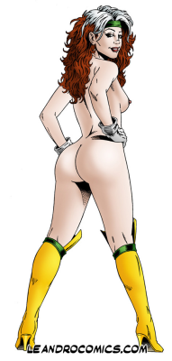 isitweirdifindcartoonssexy:Rogue loses her powers           