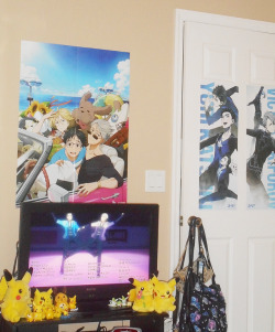 I put some posters up today ヽ(  ´  ♡  ｀  )/ 