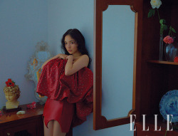 stylekorea:Min Hyo Rin for Elle  Korea June 2018. Photographed