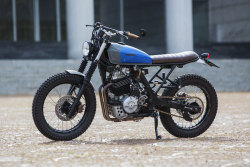 caferacerpasion:  Honda Dominator 650 Street Tracker - Photos