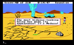 My favorite way to die in the old Sierra game, Kingâ€™s