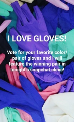 nursenico:Vote for your favorite and check out my snapchat clinic