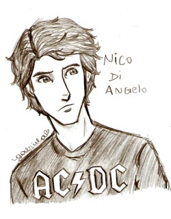 whenpopsucks:  Nico Di Angelo age 18.  Request by: hookisalwaysagentleman Art