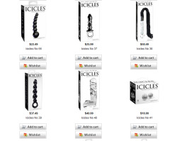 dollyswitch:  SAVE 15% off of great brands like Icicles, Lelo,