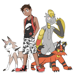 Pokemon Trainer and his teamI wanted to draw out my trainer dude