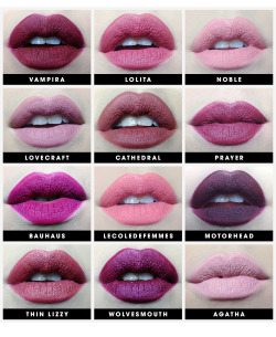 a-lolitas-life:sephora:  KAT VON D STUDDED KISS LIPSTICK: THE