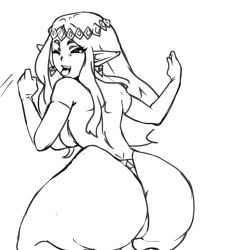 mandragoria:  the ass was fat  Oh god yes! Princess Hilda Booty!