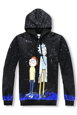 sillybou: Top Fashion Hoodies&Sweatshirts  Rick And Morty