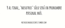 Notas de una Adolescente