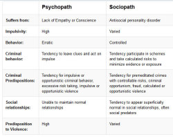 bluethunderr:  renaissance-warrior:  Psychopath vs Sociopath