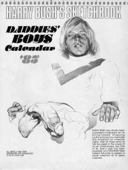 retro-gay-illustration:Harry Bush’s Sketchbook - Daddies’