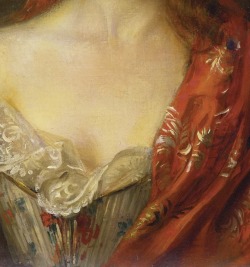 the-garden-of-delights:  “Woman in a Red Embroidered Shawl”